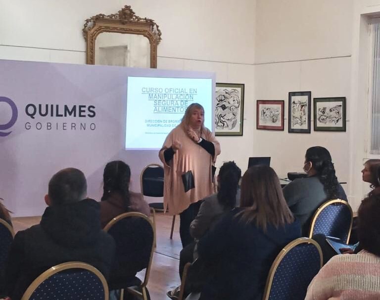 COMENZÓ EL CURSO DE MANIPULACIÓN SEGURA DE ALIMENTOS