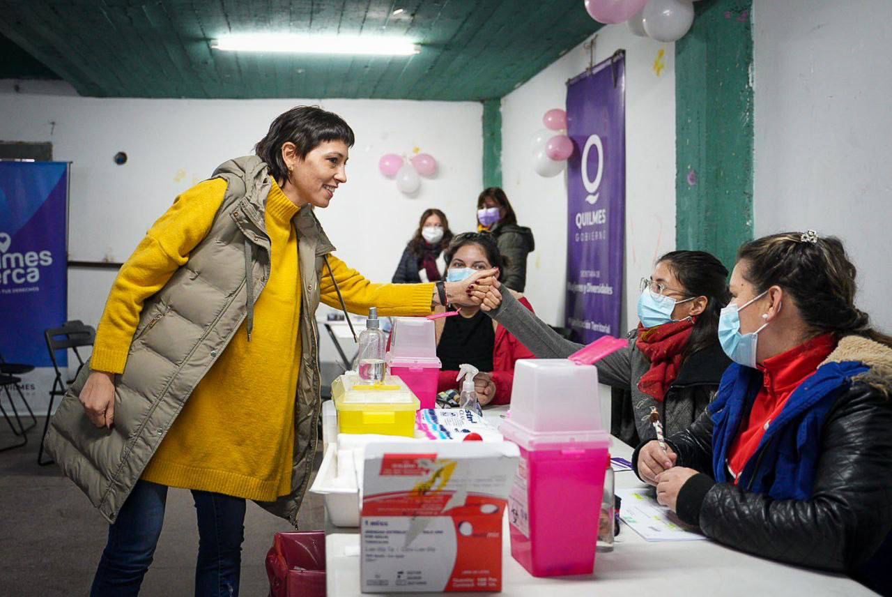   MAYRA PARTICIPÓ DE UN NUEVO “QUILMES CERCA” EN SOLANO