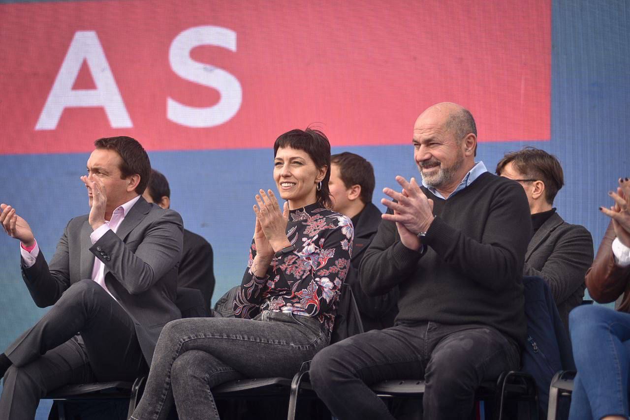 MAYRA PARTICIPÓ DE LA INAUGURACIÓN DEL MERCADO LOMAS