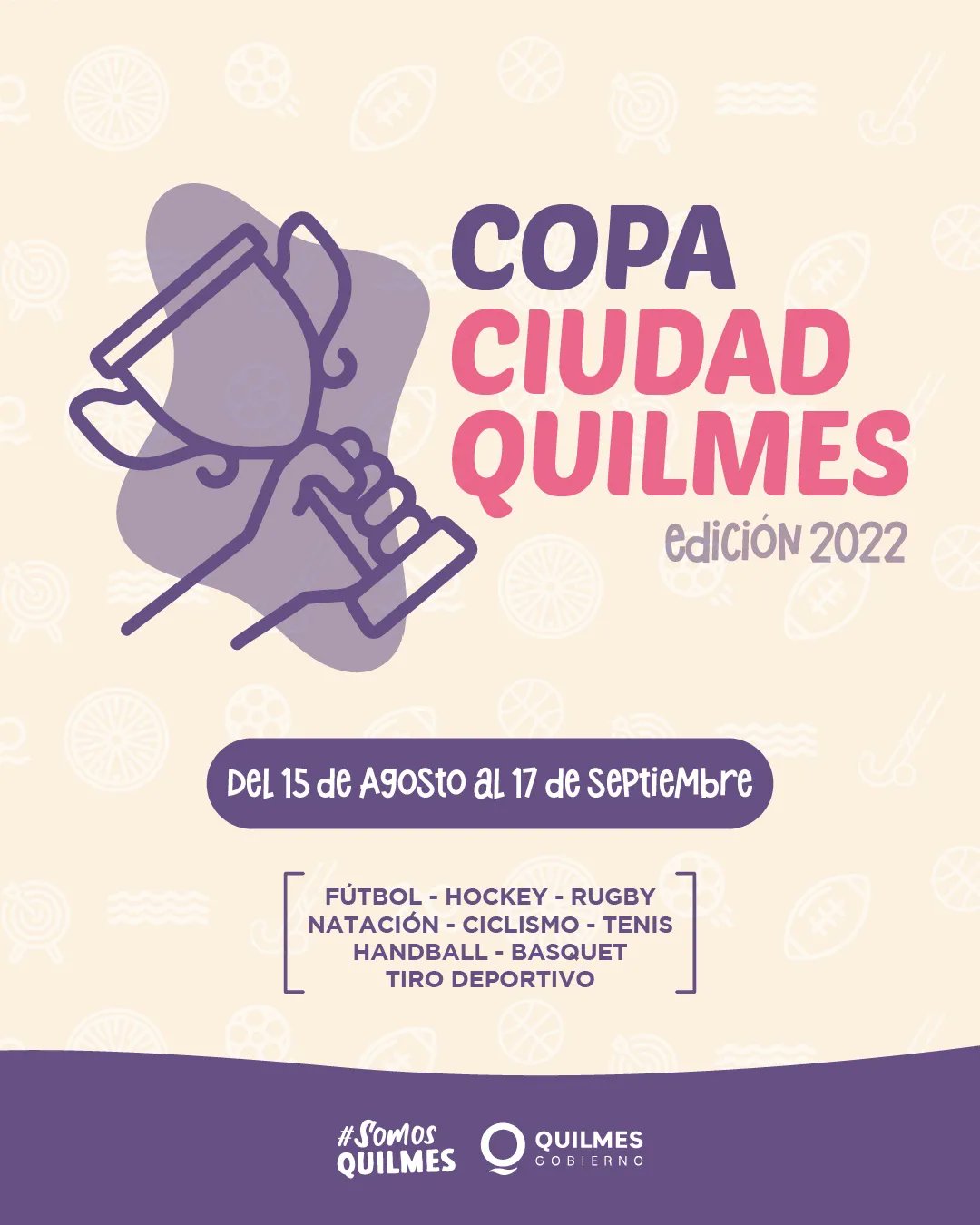 SE VIENEN LAS COMPETENCIAS DEPORTIVAS POR LA “COPA CIUDAD DE QUILMES"