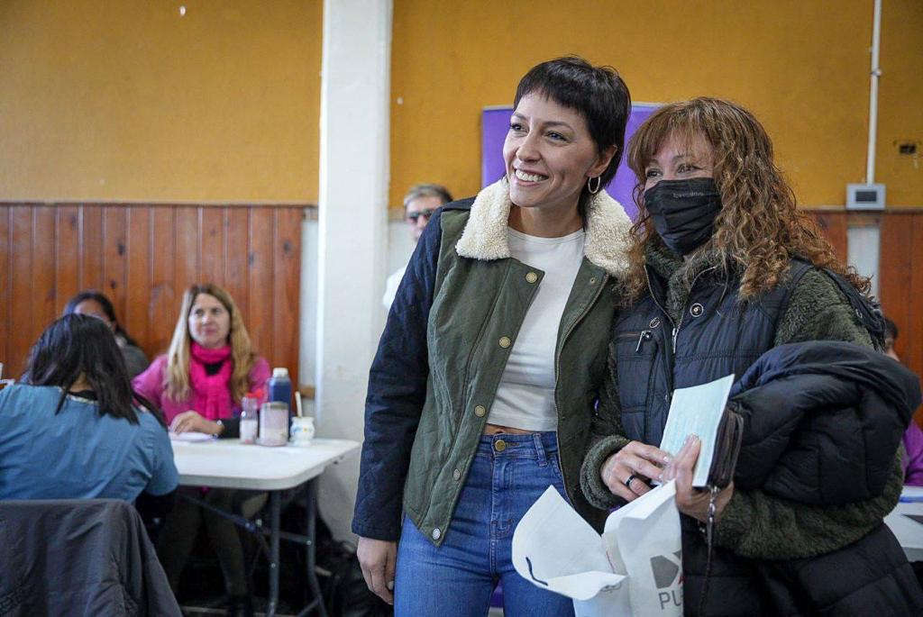 MAYRA SUPERVISÓ EL OPERATIVO QUILMES CERCA EN BERNAL OESTE