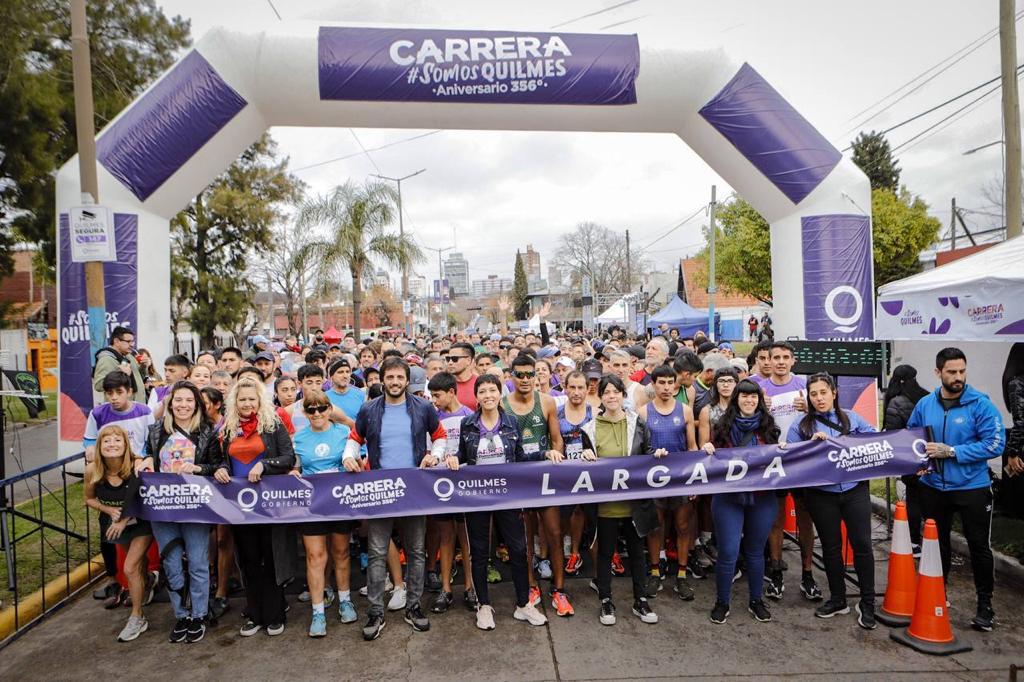 MAYRA EN LA CARRERA ANIVERSARIO “SOMOS QUILMES”