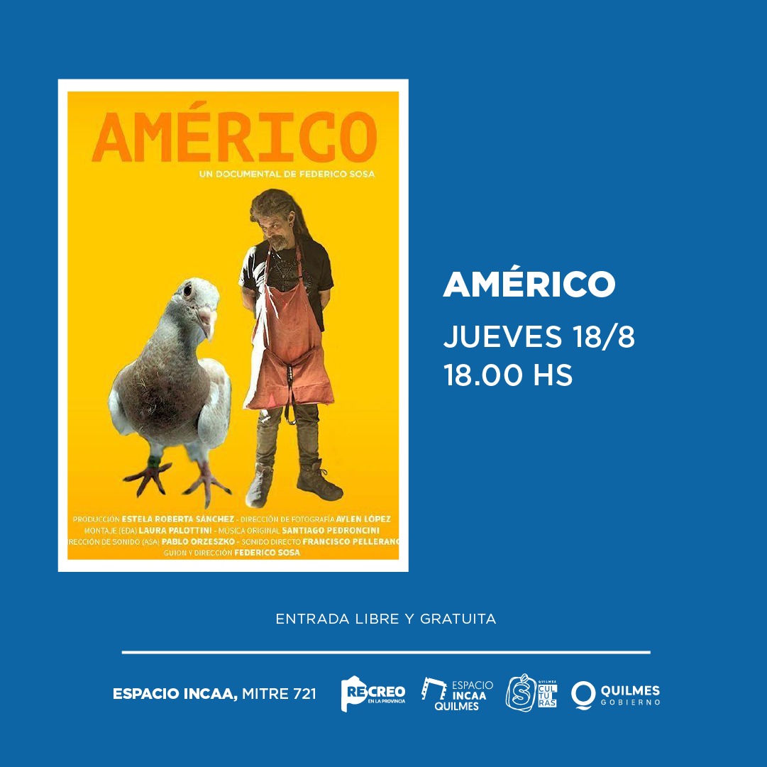 CINE  PARA LAS Y LOS MÁS PEQUEÑOS EN EL ESPACIO INCAA QUILMES