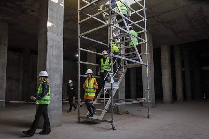 RECORRIDA POR LA MEGAOBRA DEL “SISTEMA AGUA SUR” DE AYSA