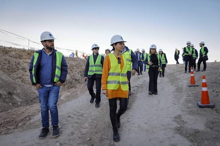 RECORRIDA POR LA MEGAOBRA DEL “SISTEMA AGUA SUR” DE AYSA