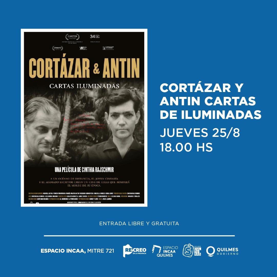  SE VIENE OTRA SEMANA DE ESTRENOS EN EL ESPACIO INCAA QUILMES