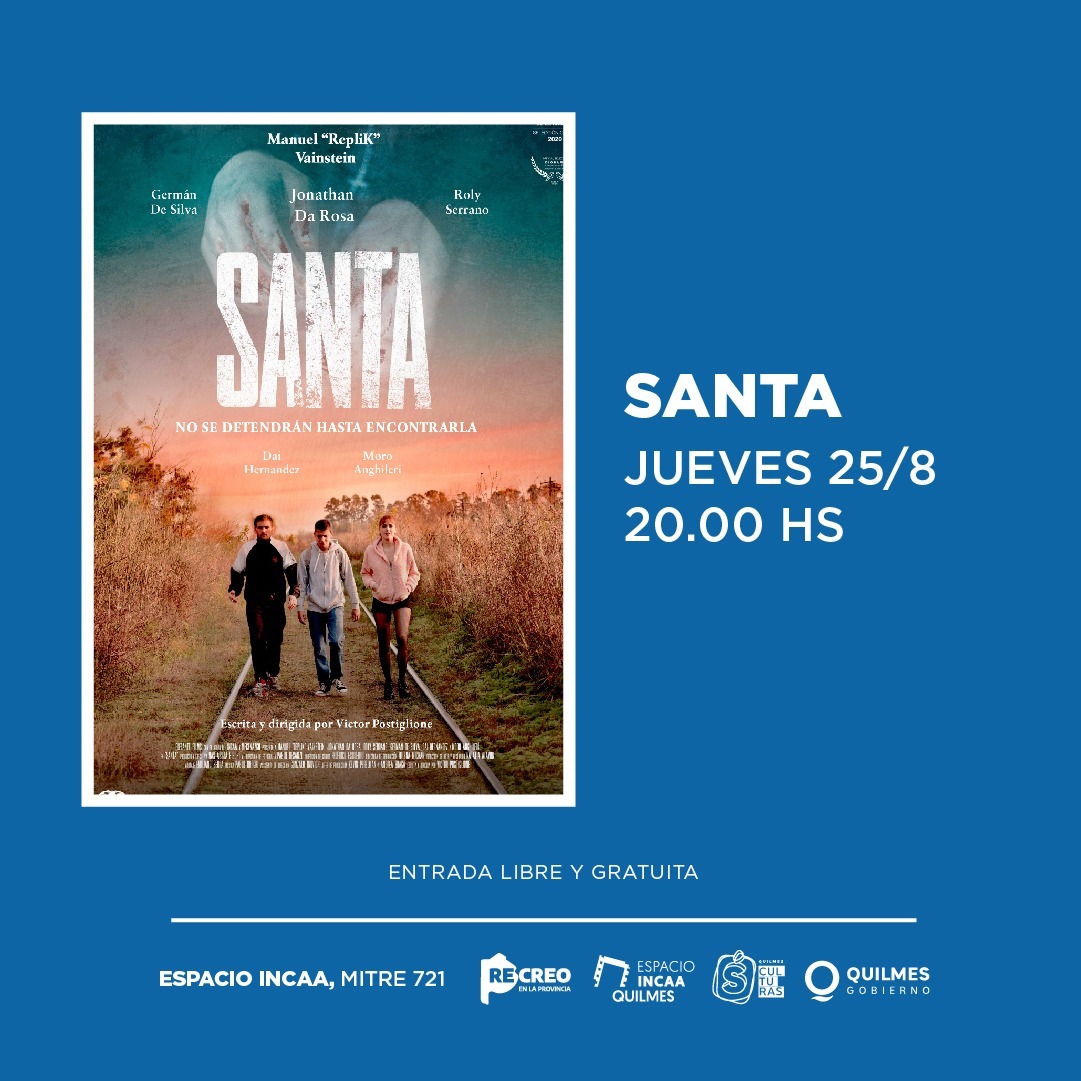  SE VIENE OTRA SEMANA DE ESTRENOS EN EL ESPACIO INCAA QUILMES