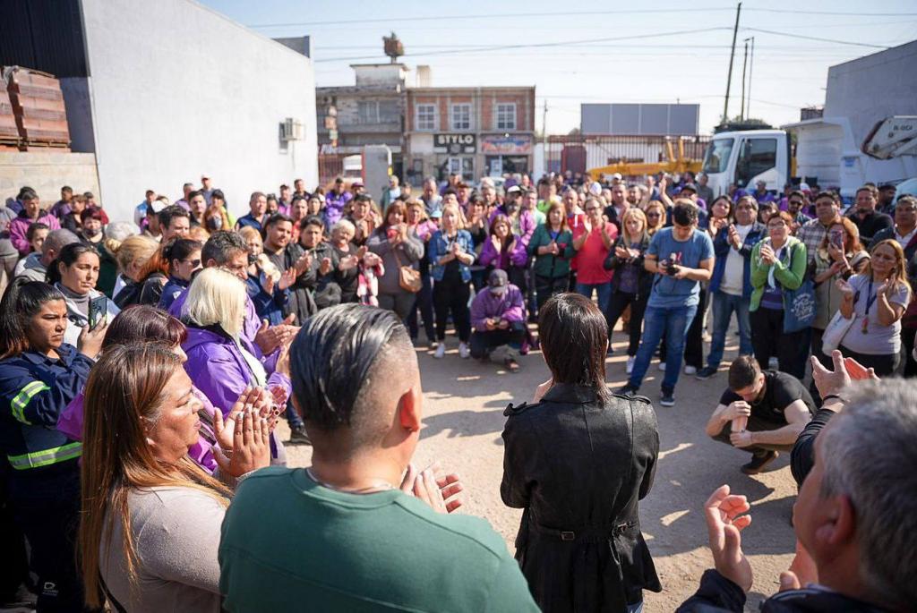 MAYRA INAUGURÓ LA BASE OPERATIVA REGIÓN OESTE