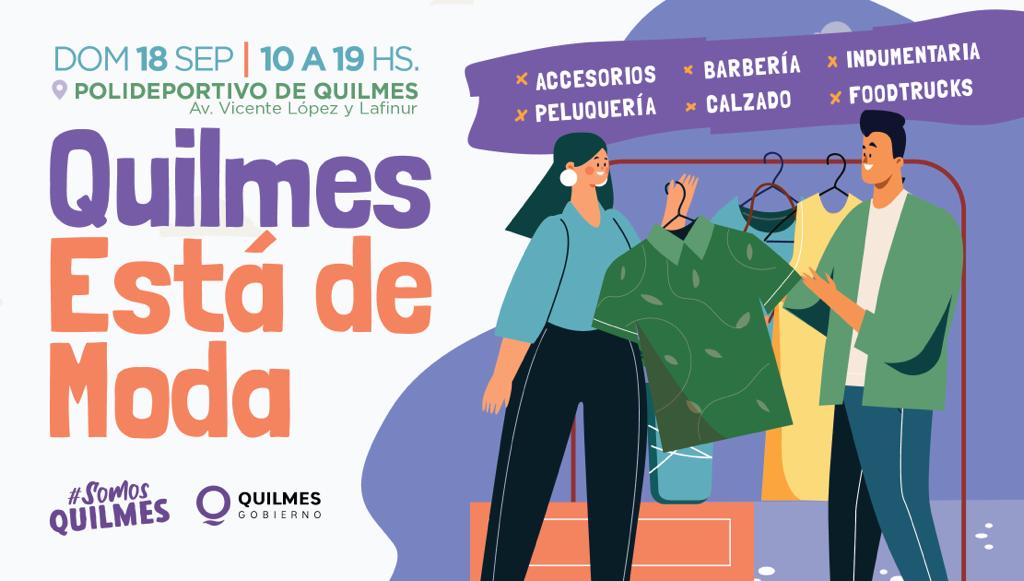 SE REALIZARÁ LA FERIA “QUILMES ESTÁ DE MODA” EN EL POLIDEPORTIVO MUNICIPAL