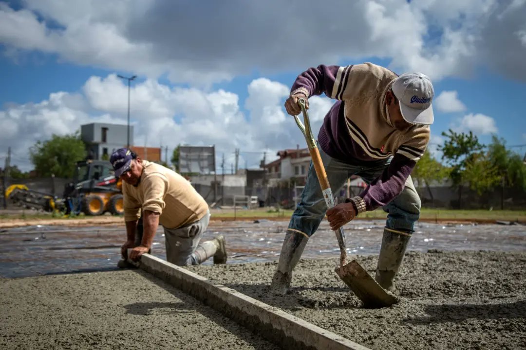 CONTINÚA A BUEN RITMO LA CONSTRUCCIÓN DE LA CIUDAD DE LOS DEPORTES 