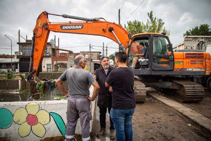 REFUERZAN LAS TAREAS DE DESOBSTRUCCIÓN Y LIMPIEZA DE SUMIDEROS Y ARROYOS