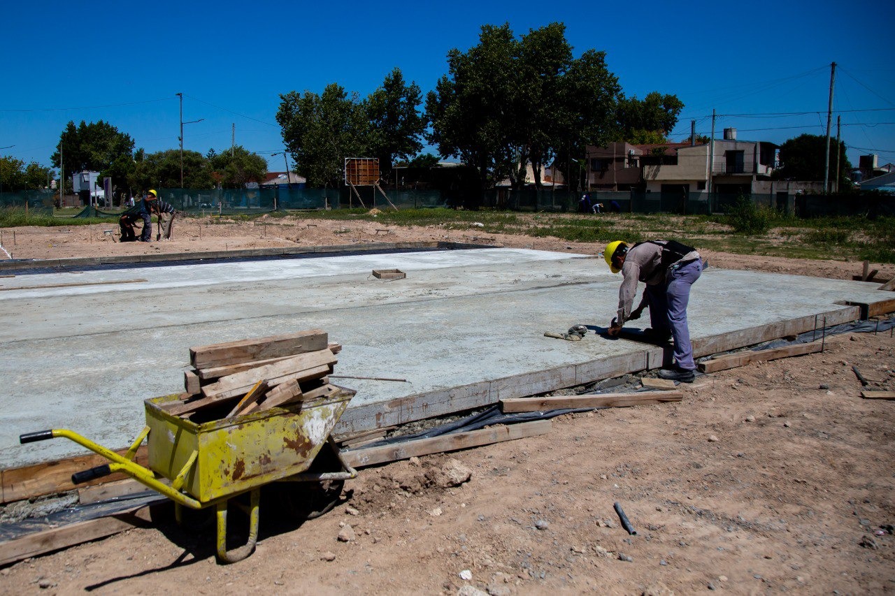 AVANZAN LAS OBRAS DE LA CONSTRUCCIÓN DEL VIVERO MUNICIPAL EN DON BOSCO