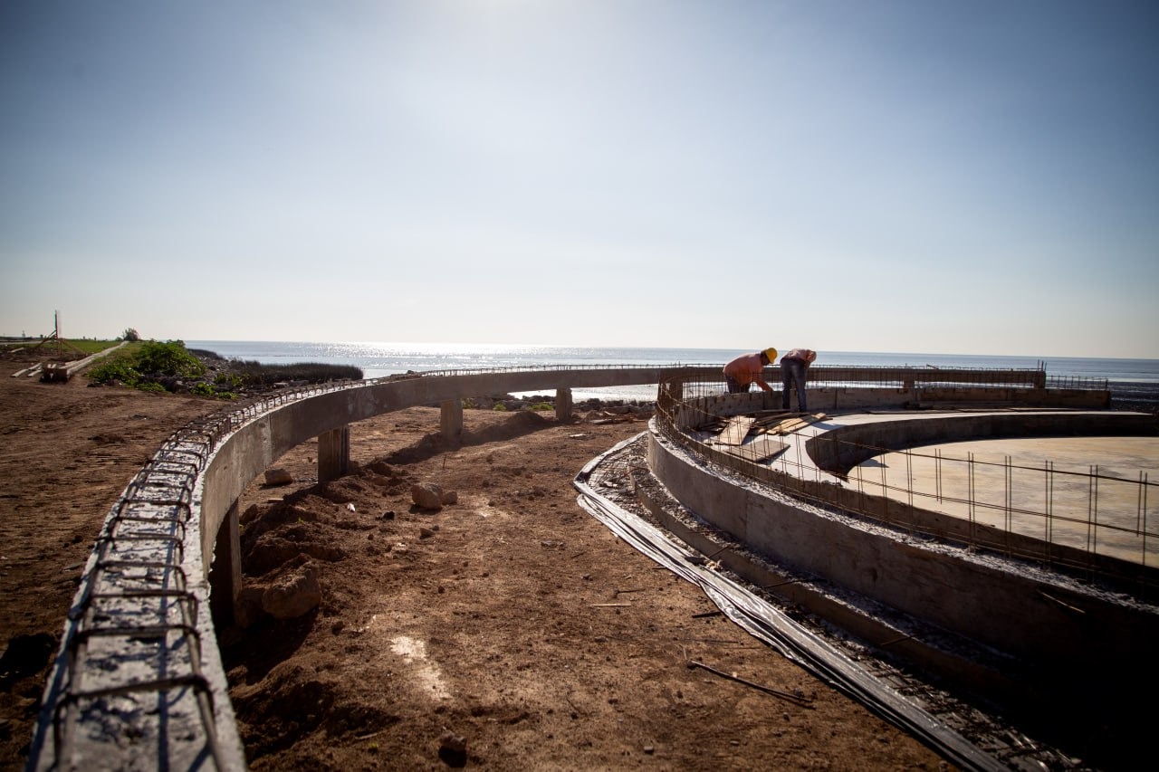 EL MUNICIPIO SIGUE ADELANTE CON LA OBRA DEL PARQUE DE LA RIBERA DE QUILMES