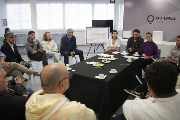 FUNCIONARIOS PROVINCIALES Y MUNICIPALES VISITARON  ARGENTINO DE QUILMES