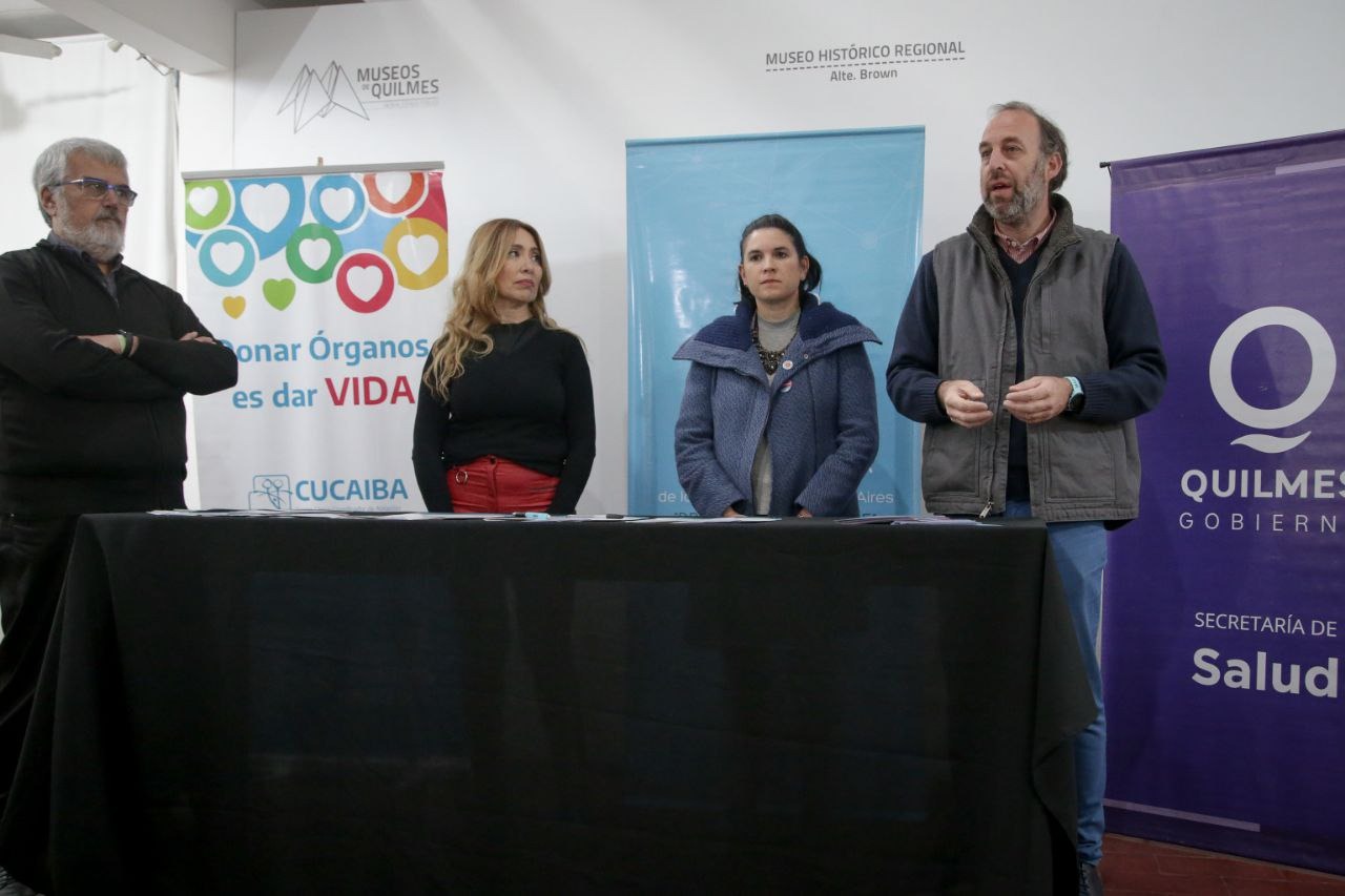 QUILMES FIRMÓ EL CONVENIO “MUNICIPIO DONANTE”