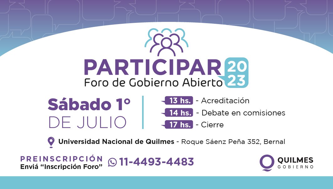 SE VIENE EL FORO DE GOBIERNO ABIERTO DE LA GESTIÓN DE MAYRA MENDOZA 