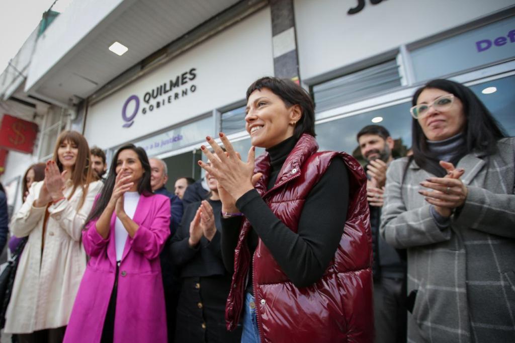 MAYRA INAUGURÓ UNA OFICINA DE LOS JUZGADOS DE FALTAS Nº 3 Y Nº 4 EN SOLANO
