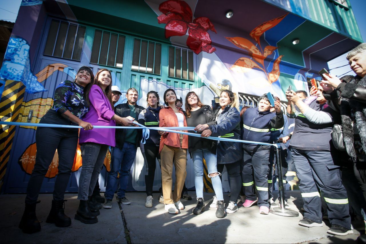 MAYRA,GRABOIS Y VILAR INAUGURARON EL PRIMER  LOCAL DE RECICLADO EN QUILMES