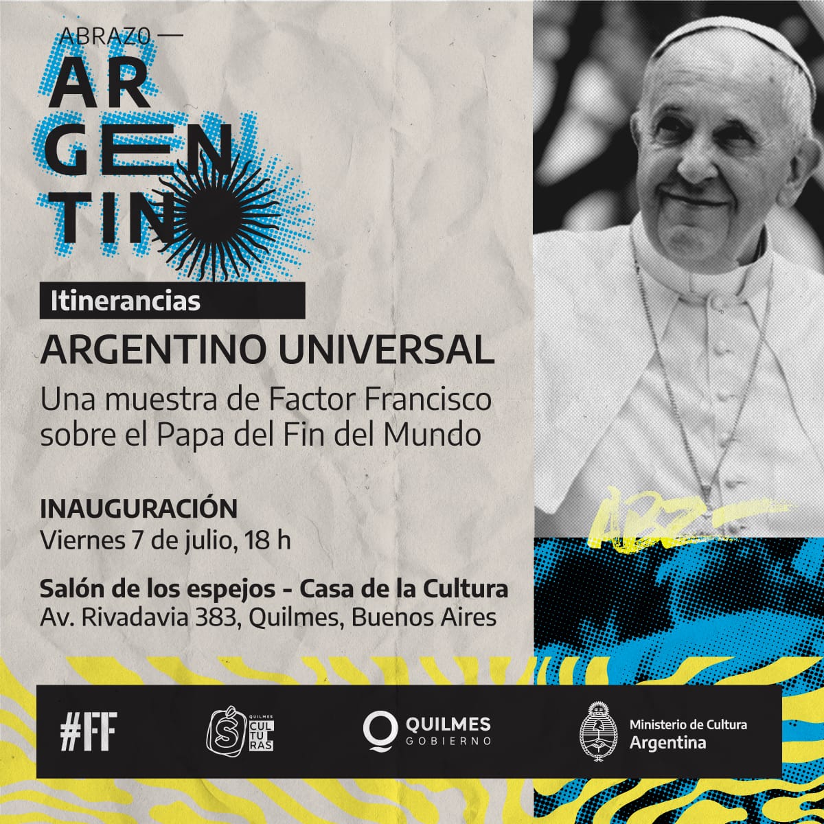 EL MUNICIPIO INAUGURA LA MUESTRA SOBRE EL PAPA FRANCISCO 