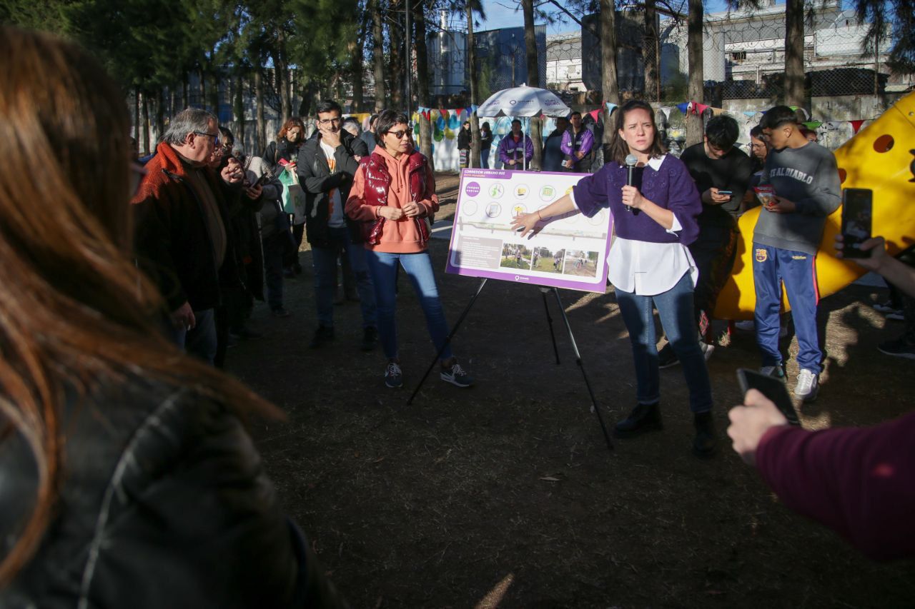  MAYRA: “TENEMOS LA VOLUNTAD DE SEGUIR TRABAJANDO EN ESPACIOS VERDES"