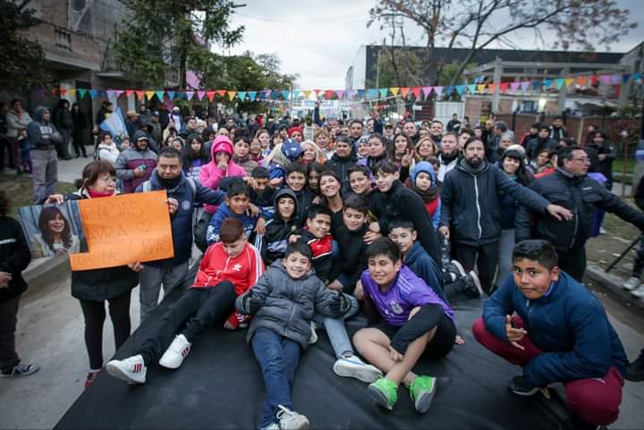 MAYRA INAUGURÓ LA REPAVIMENTACIÓN INTEGRAL DE NUEVAS CUADRAS EN LA FLORIDA