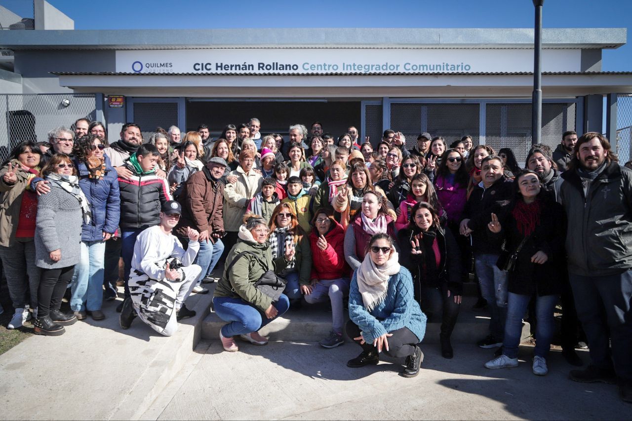 MAYRA INAUGURÓ EL NUEVO CENTRO INTEGRADOR COMUNITARIO EN VILLA LUJÁN