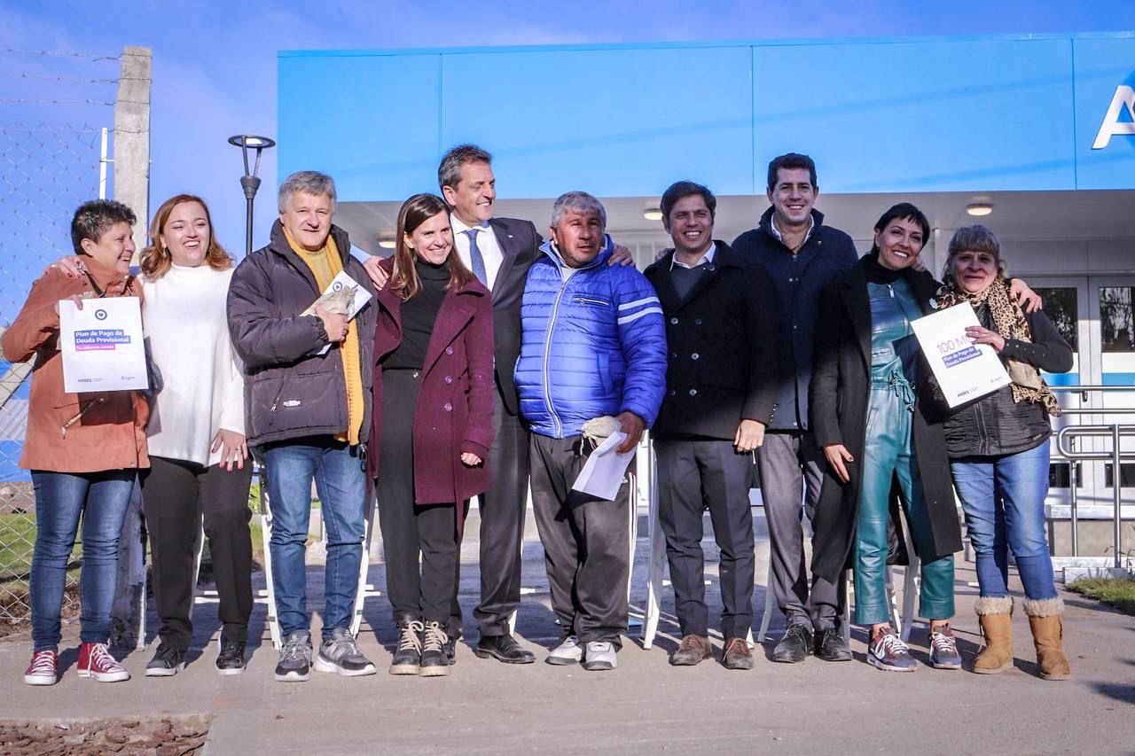 MAYRA,  MASSA, KICILLOF Y RAVERTA INAUGURARON UNA NUEVA UDAI EN EZPELETA