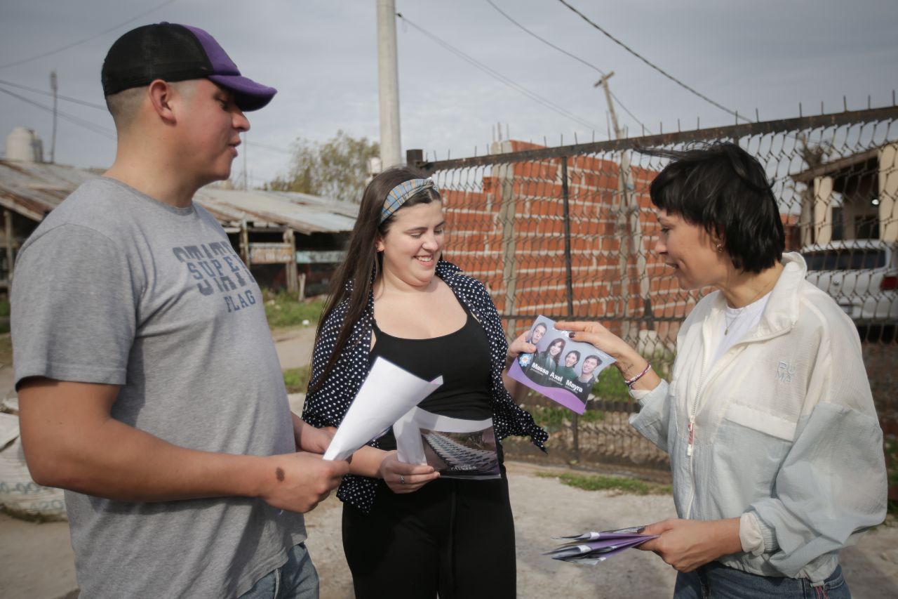 MAYRA EN LA MATERA: "VAMOS A SEGUIR TRANSFORMANDO CADA BARRIO”