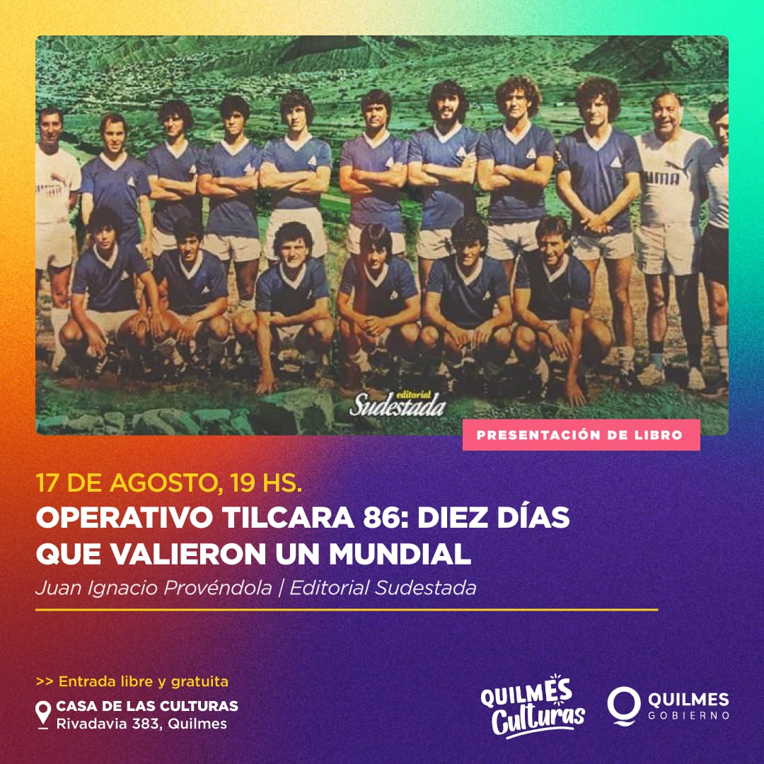  AGENDA DE ESPECTÁCULOS ARTÍSTICOS EN LOS MÚLTIPLES ESPACIOS QUILMEÑOS
