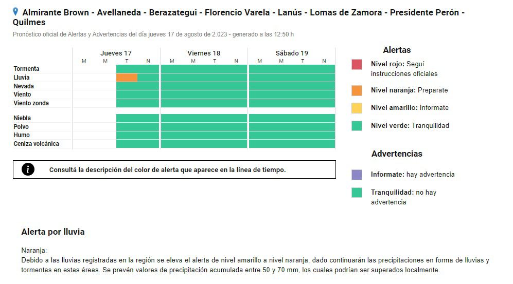 EL MUNICIPIO PIDE EXTREMAR LAS MEDIDAS DE CUIDADO POR LAS TORMENTAS