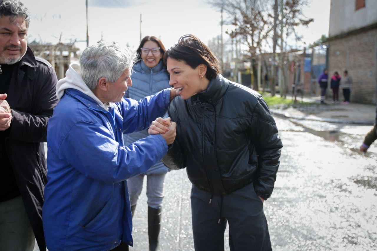 MAYRA SUPERVISÓ UNO DE LOS DISTINTOS OPERATIVOS DE LIMPIEZA QUE SE REALIZAN