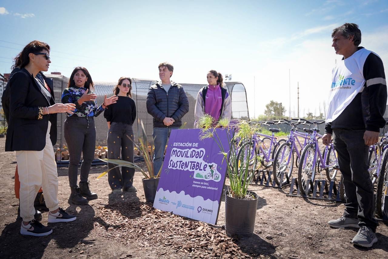 MAYRA RECORRIÓ LA OBRA DEL NUEVO VIVERO MUNICIPAL EN DON BOSCO