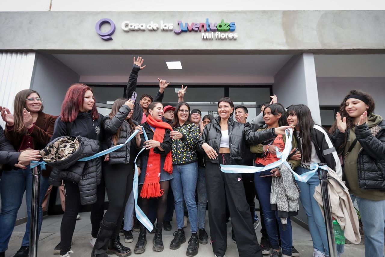 MAYRA INAUGURÓ LA “CASA DE LAS JUVENTUDES”