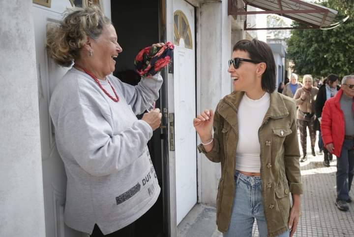 MAYRA INAUGURÓ LA REPAVIMENTACIÓN INTEGRAL DE 52 CUADRAS DE  ZAPIOLA 