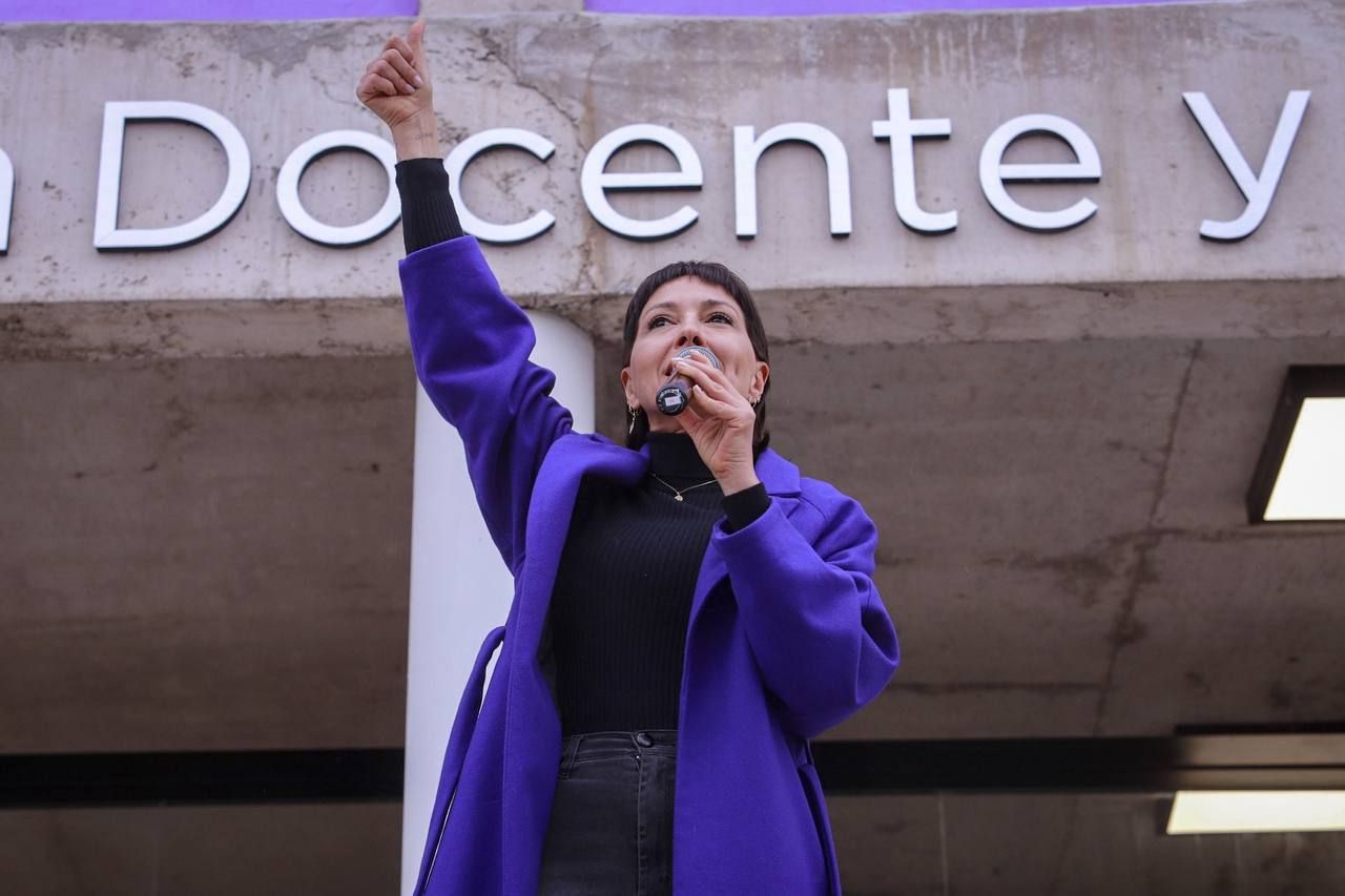  MAYRA INAUGURÓ LA 1° ETAPA DE LAS OBRAS DEL EDIFICIO DEL ISFDT Nº 83  