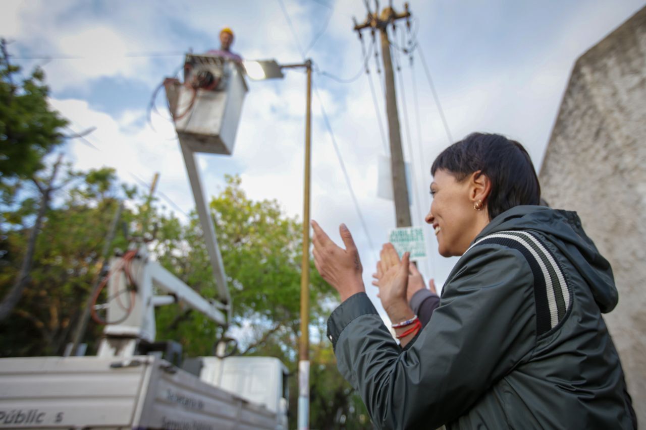 MAYRA: “TENEMOS 50 MIL LUCES LED INSTALADAS EN NUESTRA PRIMERA GESTIÓN"