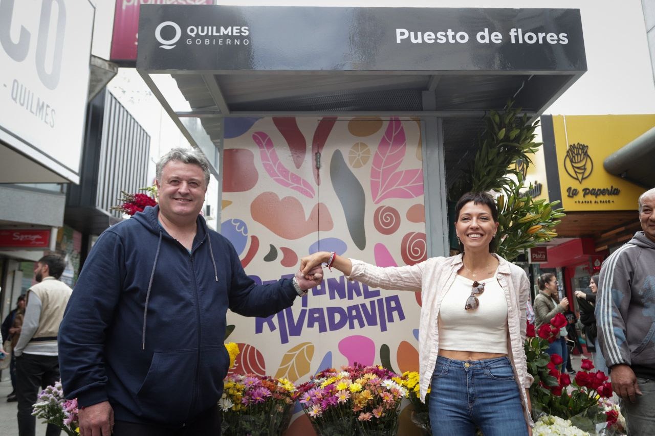 MAYRA RECORRIÓ LA PUESTA EN VALOR DE LA PEATONAL RIVADAVIA