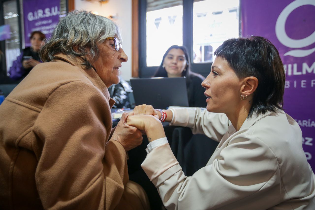 MAYRA RECORRIÓ UNA NUEVA JORNADA DEL QUILMES CERCA 