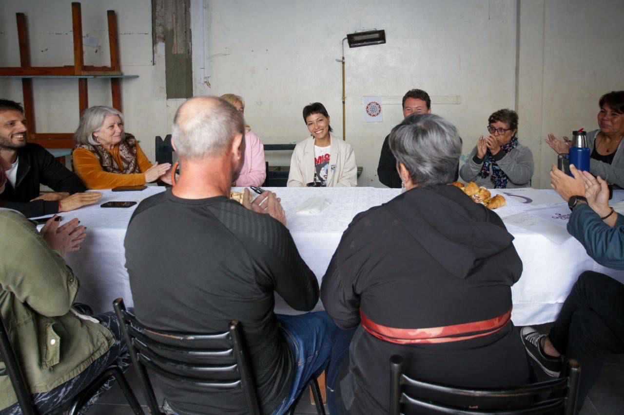 MAYRA RECORRIÓ UNA NUEVA JORNADA DEL QUILMES CERCA 