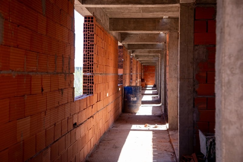 AVANZA LA OBRA DE 48 VIVIENDAS EN EL BARRIO FRATTASI DE EZPELETA