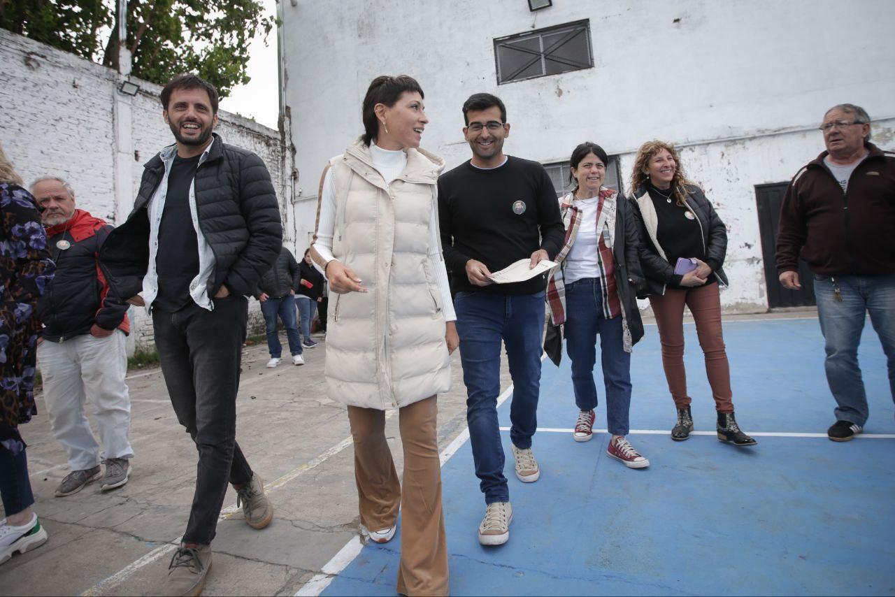 MAYRA RECORRIÓ LAS OBRAS DE LA SOCIEDAD DE FOMENTO JOSÉ HERNÁNDEZ 