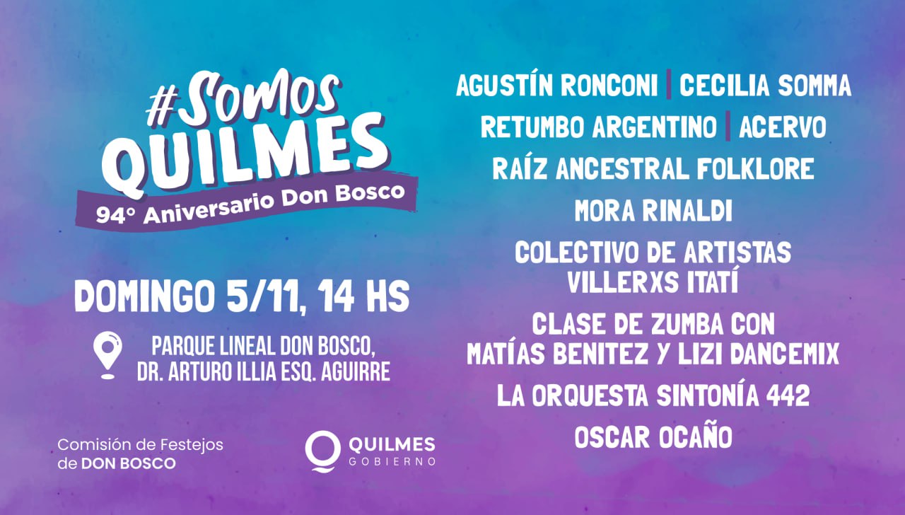 EL MUNICIPIO CELEBRARÁ ESTE DOMINGO EL 94º ANIVERSARIO DE DON BOSCO