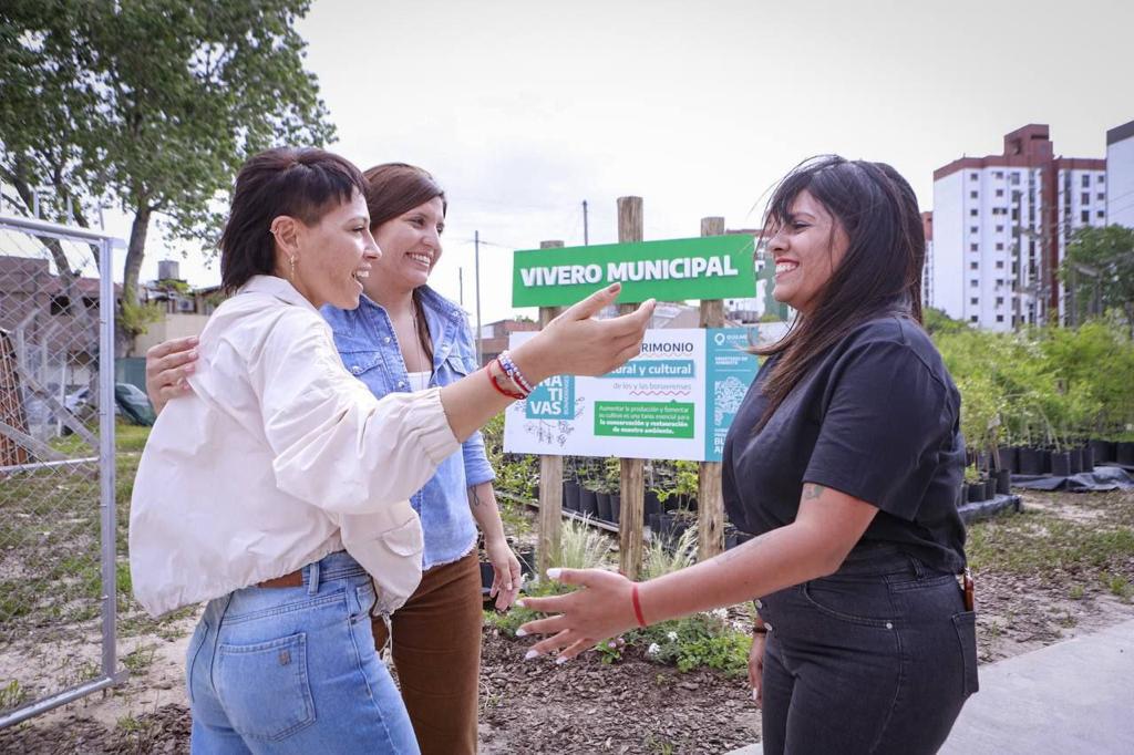 MAYRA Y LA MINISTRA VILAR PRESENTARON UN NUEVO PROGRAMA AMBIENTAL 