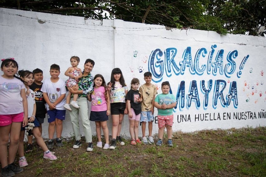 MAYRA: “ESTA PLAZA ES DE LOS VECINOS, UN SUEÑO QUE AHORA ES UNA REALIDAD”