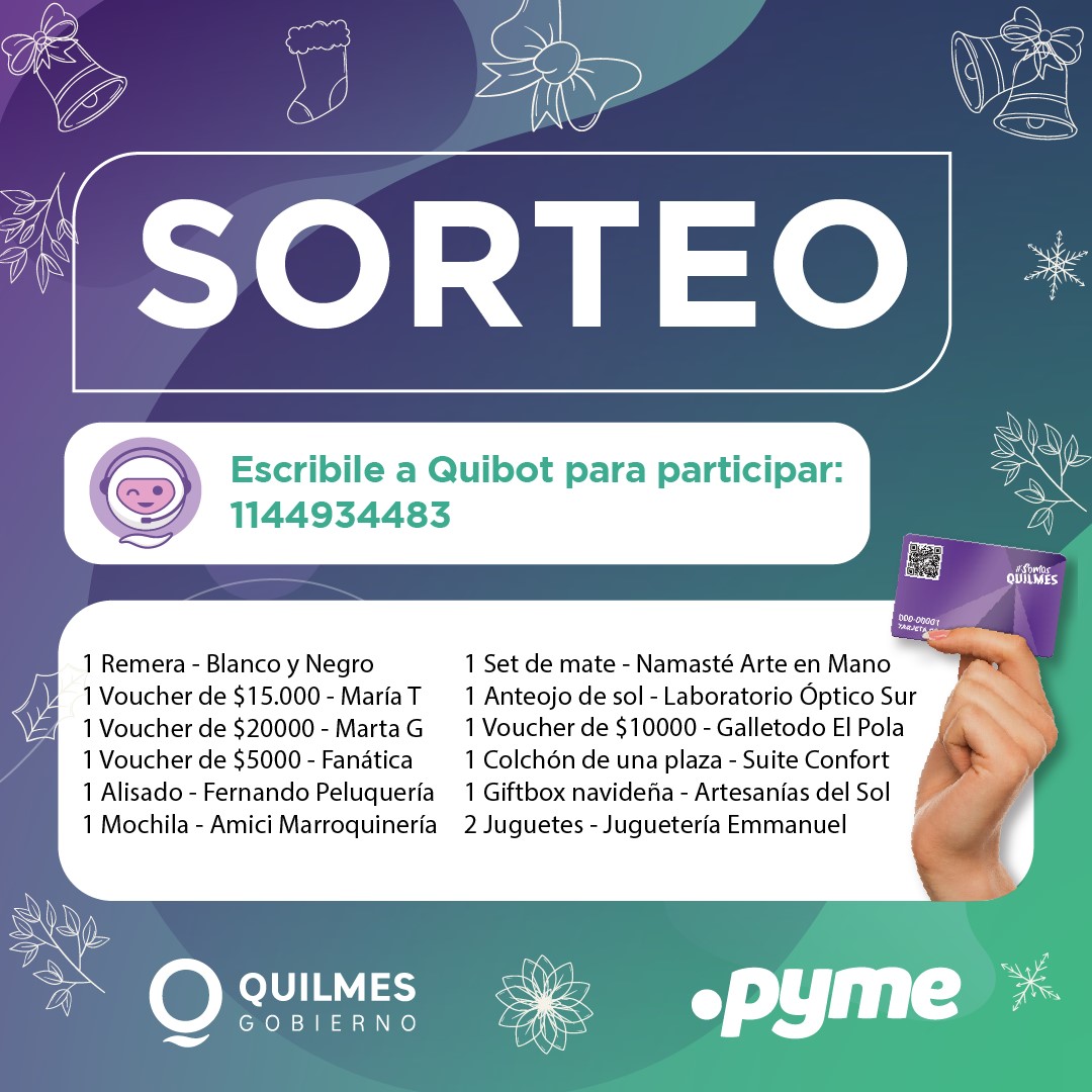 LA TARJETA SOMOS QUILMES IMPULSA COMPRAS NAVIDEÑAS CON PROMOCIONES 