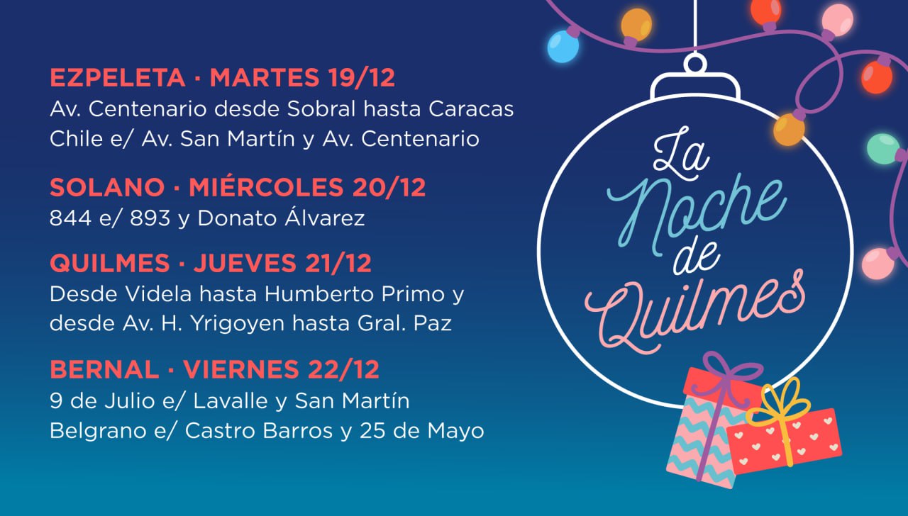 SE VIENE “LA NOCHE DE QUILMES” EN LOS CENTROS COMERCIALES DEL DISTRITO 