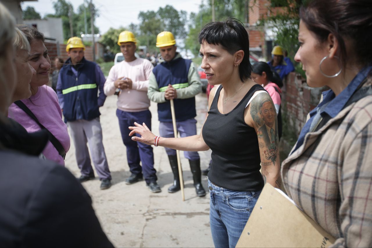    MAYRA SUPERVISÓ OPERATIVO PARA ATENDER LA EMERGENCIA POR EL TEMPORAL 