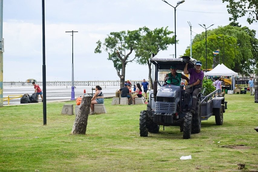 LANZAMIENTO DE LA TERCERA TEMPORADA DEL PROGRAMA PLAYAS LIMPIAS EN QUILMES