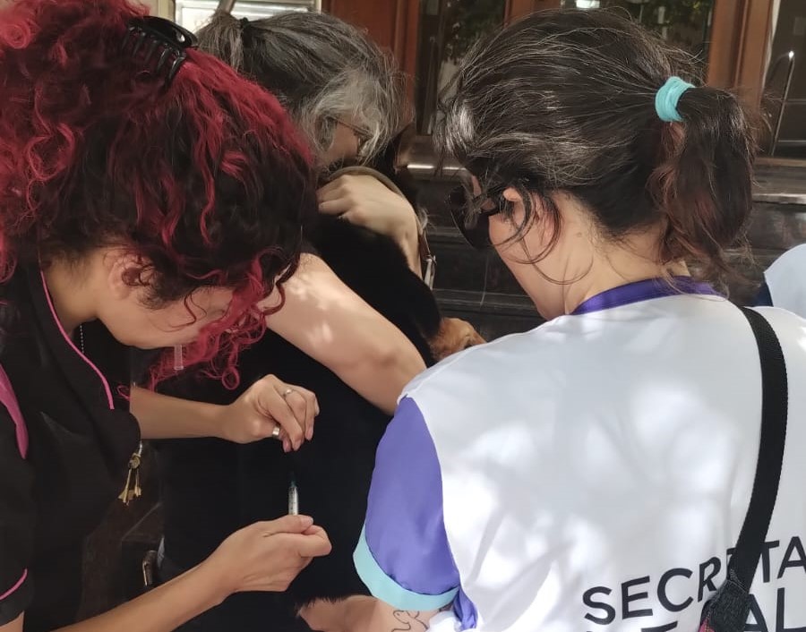 OPERATIVO DE CONTROL DE FOCO DE VACUNA ANTIRRÁBICA A ANIMALES DE COMPAÑÍA