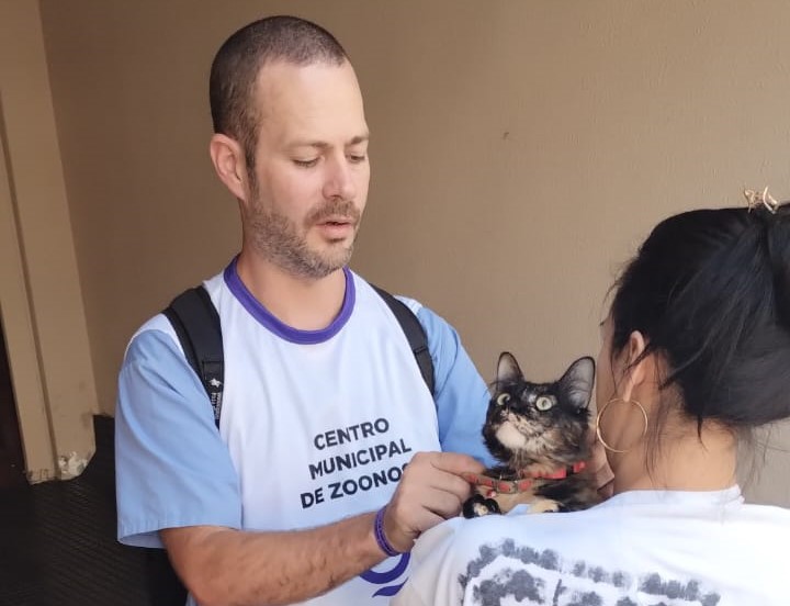 OPERATIVO DE CONTROL DE FOCO DE VACUNA ANTIRRÁBICA A ANIMALES DE COMPAÑÍA